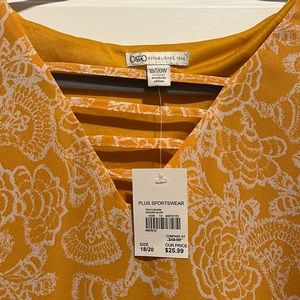 Yellow blouse. Never worn.